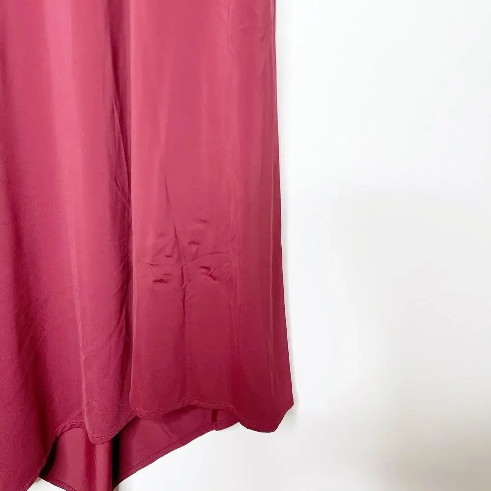 LAFAYETTE 148 Noor V-Neck Tie Sleeve Shift Dress  - Picture 9 of 10